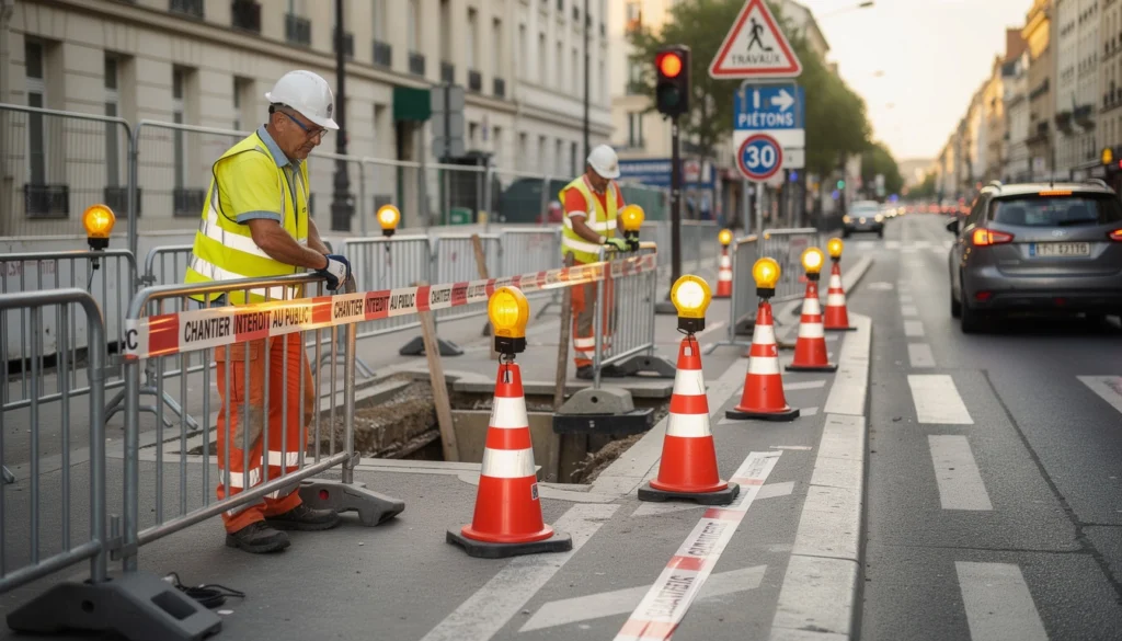 sécurité un chantier